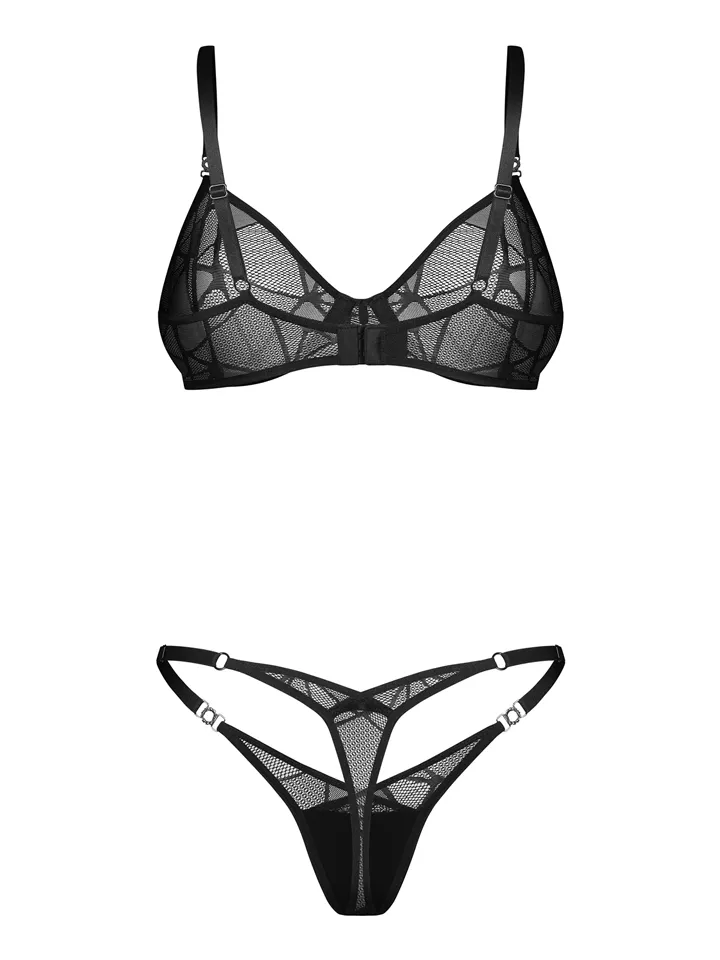 Obsessive Olianna 2-pcs Set Black - Unterwäschen Set 4 [full]