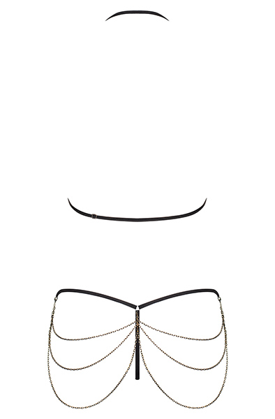 Obsessive Redella 2-teiliges Set Schwarz - Sexy Dessous 4