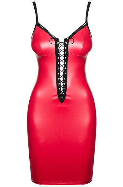 Obsessive Redella Kleid Rot - Sexy Kleidung 3