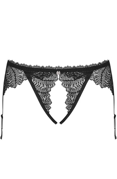 Obsessive Romanesa Strumpfhalter mit offenem Schritt - Strumpfhalter 3