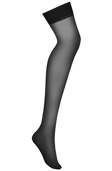 Obsessive S800 Strümpfe Schwarz - Stay-ups 3