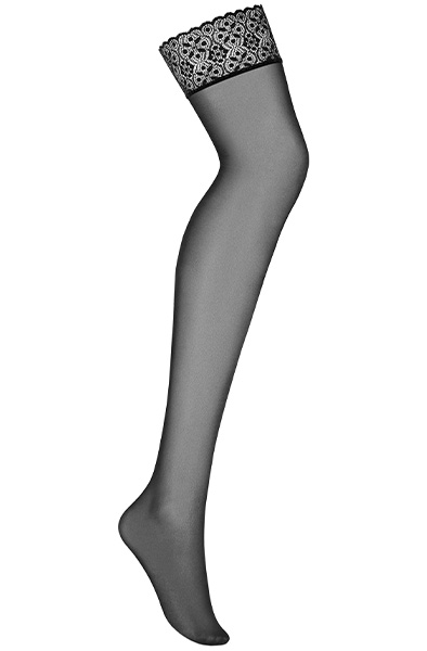 Obsessive Shibu Strümpfe Schwarz - Stay-ups 2