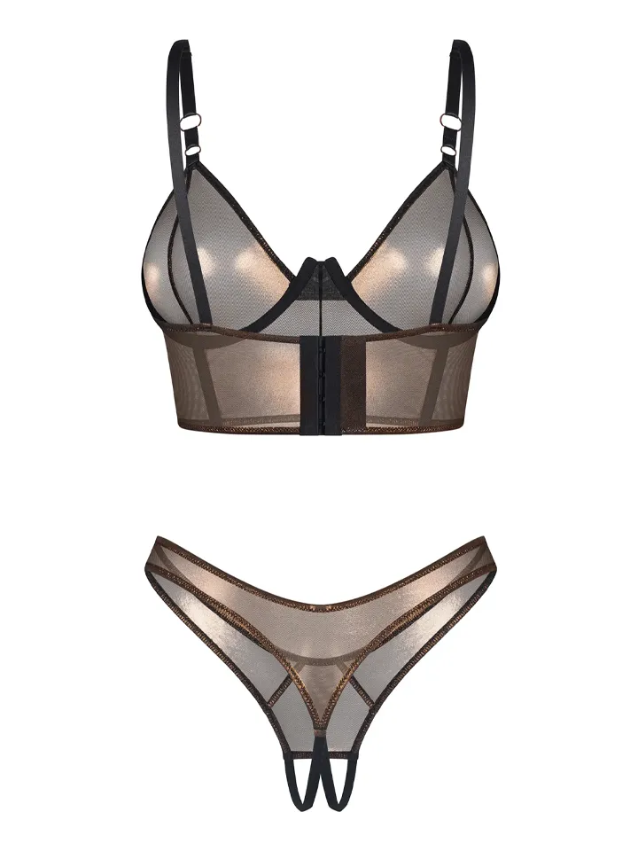 Obsessive Soranna Top & Crotchless Thong - Unterwäschen Set 5 [full]