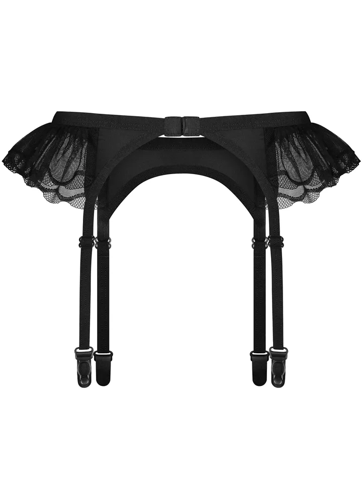 Obsessive Stelisa Garter Belt Black - Strumpfhalter 5