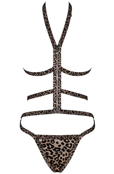 Obsessive Tigrita 2-teiliges Set Braun - Sexy Dessous 3