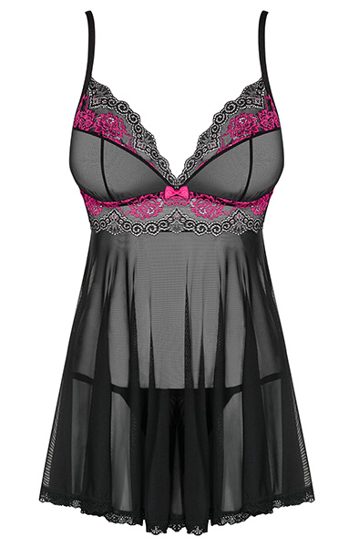 Obsessive Tulia Babydoll & String - Babydoll-Dessous 3