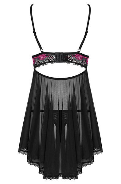Obsessive Tulia Babydoll & String - Babydoll-Dessous 4