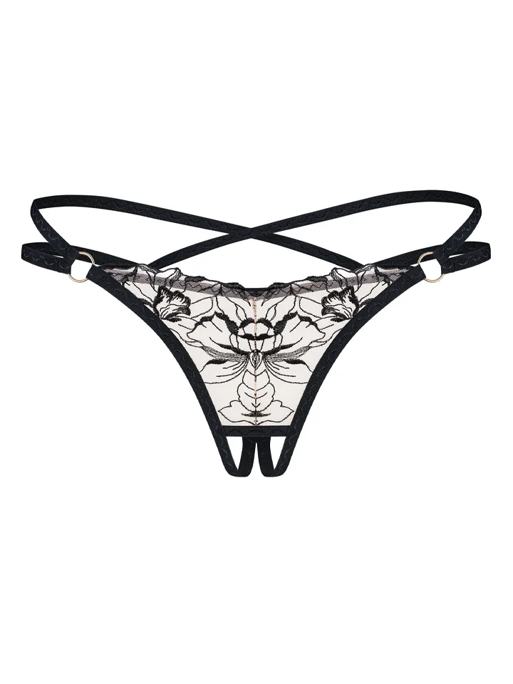 Obsessive Vila Blanes Crotchless Thong - Slip ouvert 2 [full]