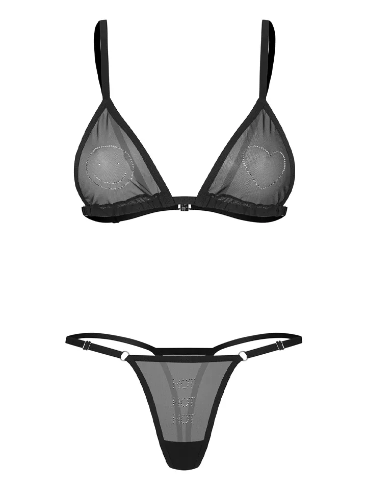 Obsessive Wet Me 2-pcs Set - Unterwäschen Set 4 [full]