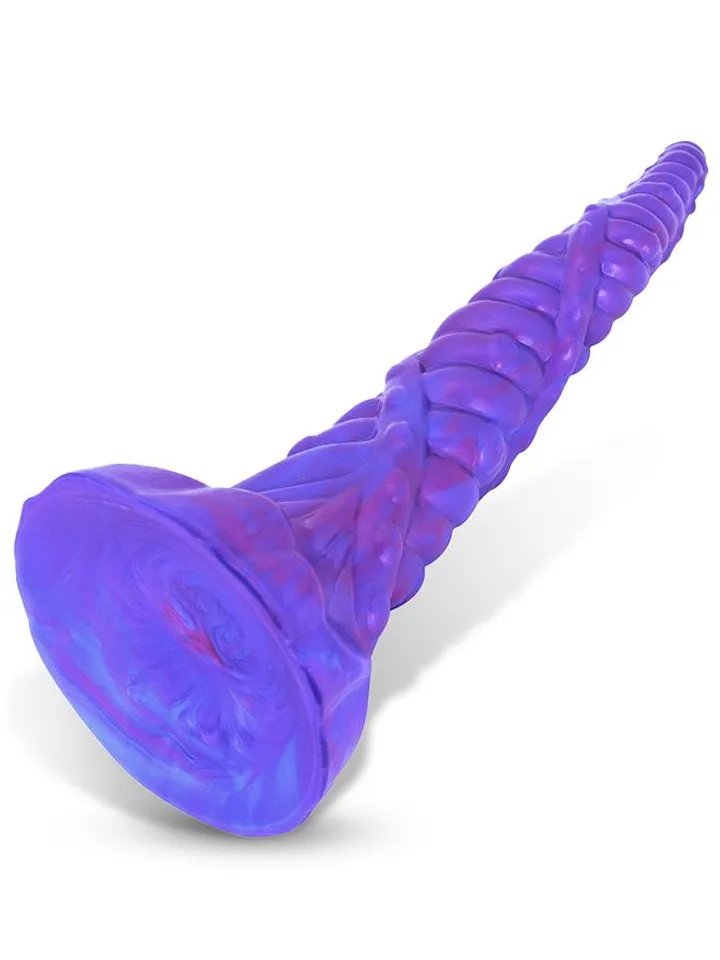 Octogore Unicorn Liquid Silicone Dildo 28 cm - Drachen-Dildo 4