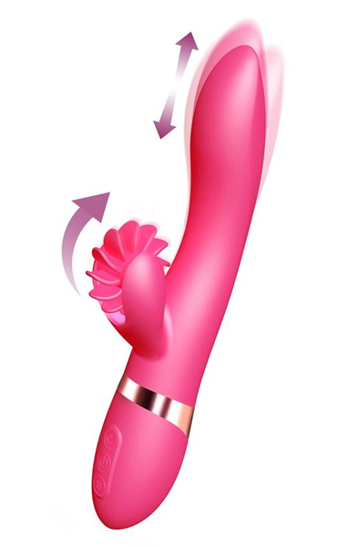 Ohh! Deluxe Kelly Rotation Vibrator - Vibrator mit Leckrad 2