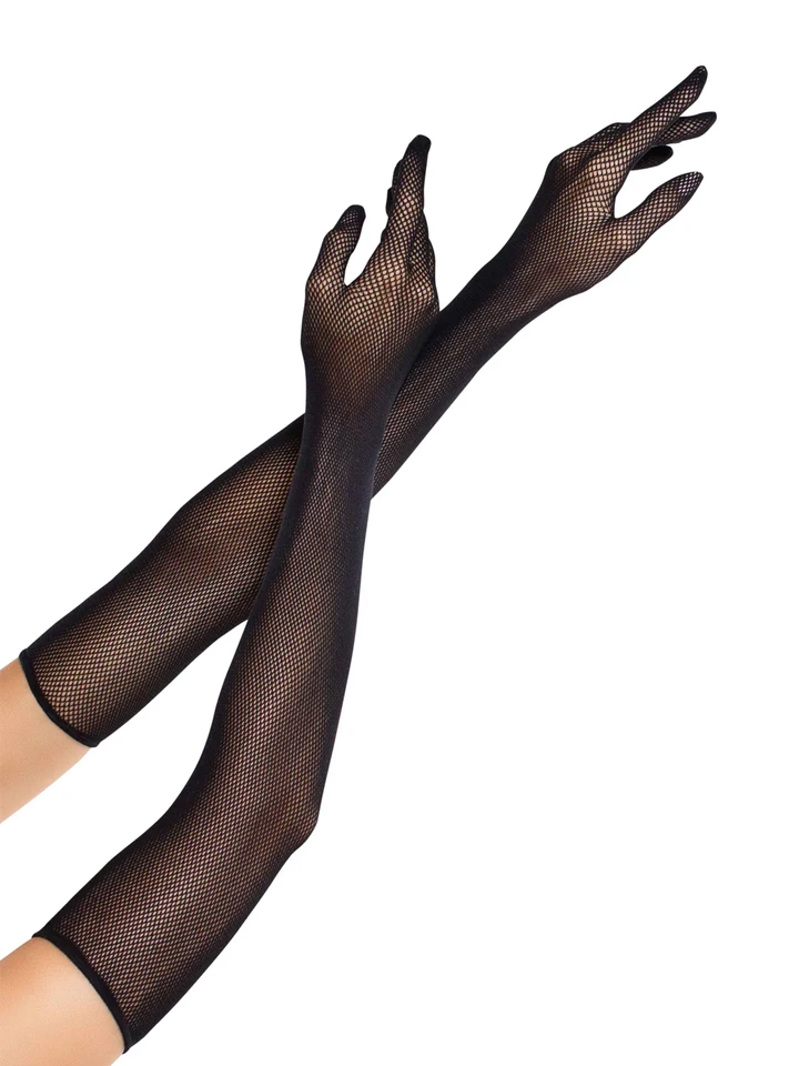 Opera Length Fishnet Gloves - Handschuhe 1 [full]