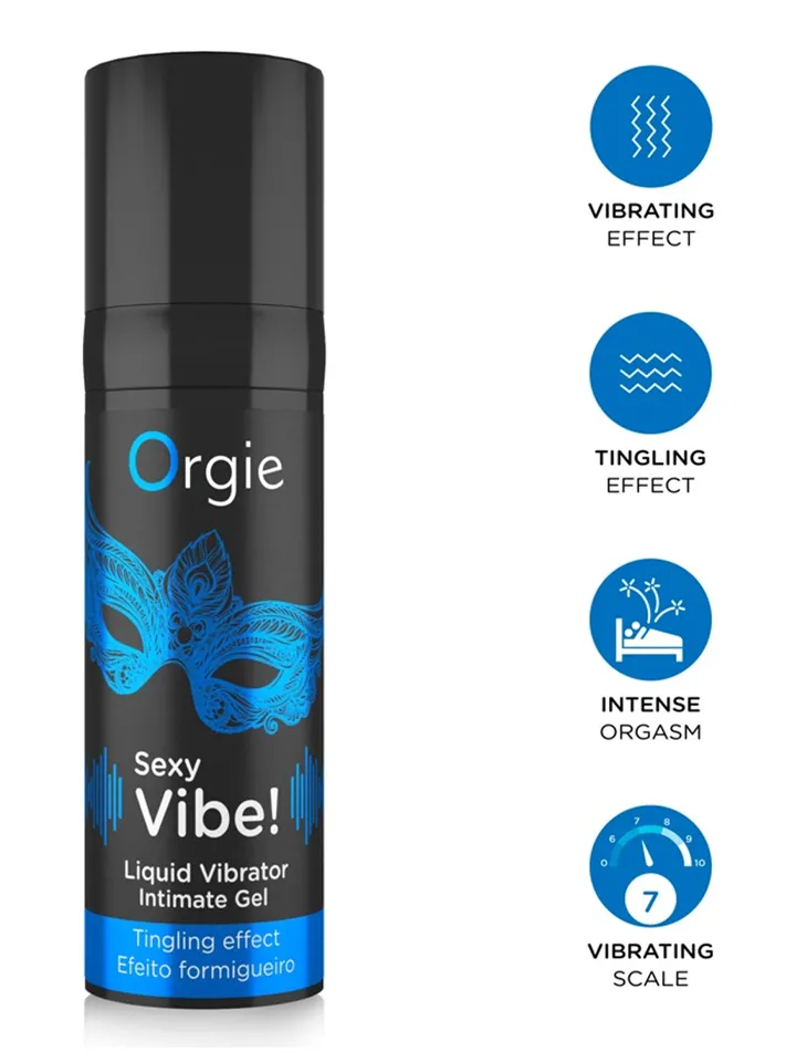 Orgie Sexy Vibe! Liquid Vibrator 15 ml - Anregende Nahrungsergänzung für Männer 2 [full]