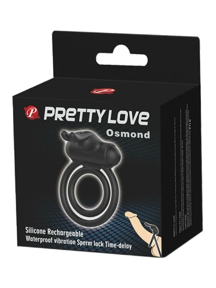 Osmond Vibrating Rabbit Cock Ring - Penisring für den Mann 4 [full]