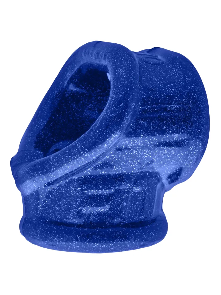 Oxballs Cocksling Fit Ballstretcher Blue Fire - Penis- und Hodensackringe 2 [full]