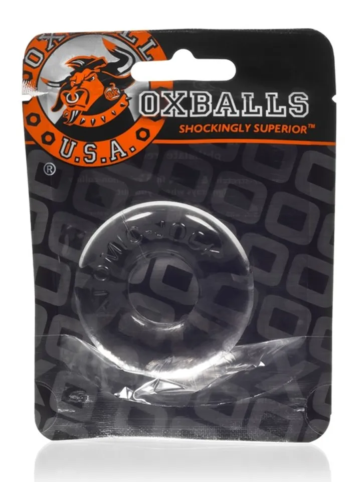 Oxballs Do-Nut-2 Cock Ring Clear - Cockring 2 [full]