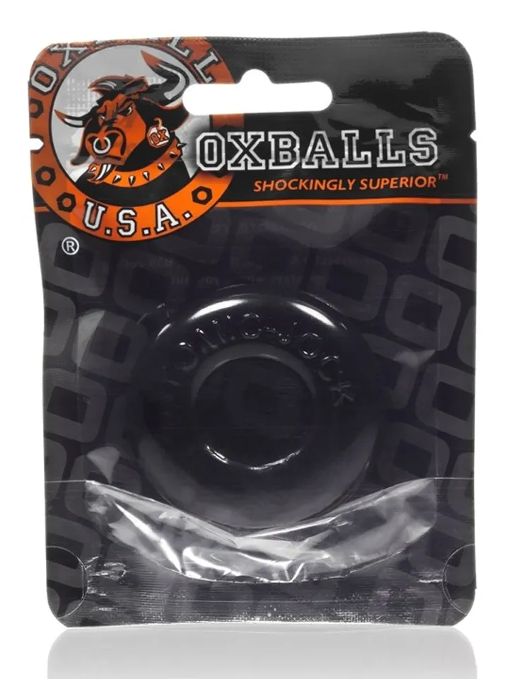 Oxballs Do-Nut-2 Cockring Schwarz - Penis- und Hodensackringe 2 [full]
