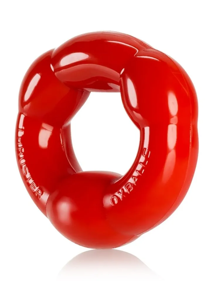 Oxballs Thruster Cock Ring Red - Cockring 3 [full]
