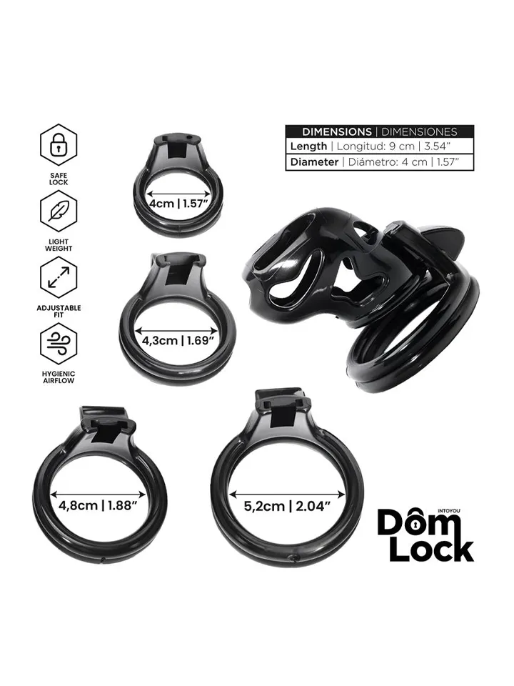 Parole Chastity Cage With Internal Lock - Peniskäfig 2 [full]