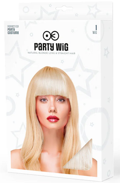 Party Wig Long Straight Blonde Hair - Perücke 2