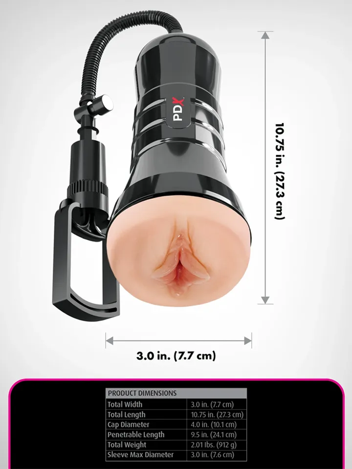 PDX Extreme Wet Pussies - Super Sucker XXL Stroker - Masturbator 3 [full]