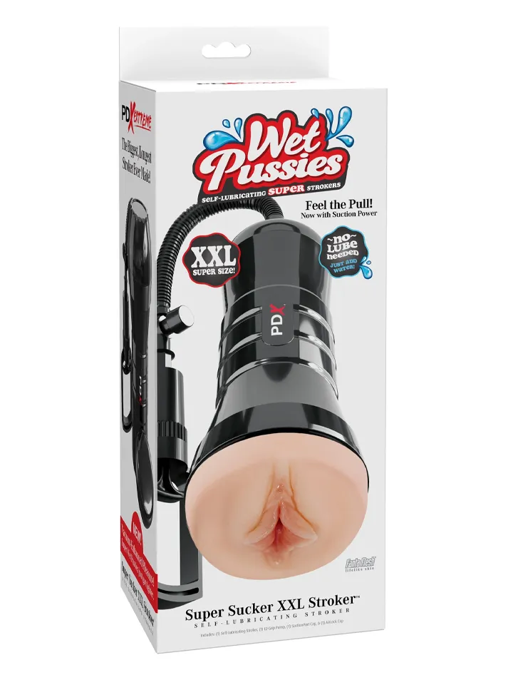 PDX Extreme Wet Pussies - Super Sucker XXL Stroker - Masturbator 4 [full]