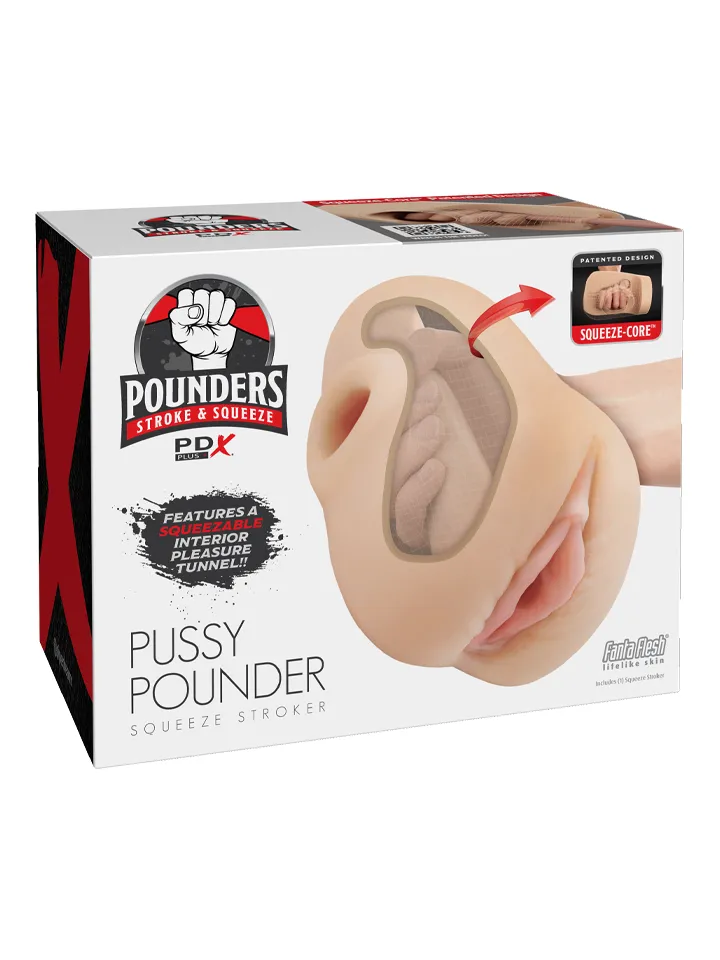 PDX Plus Pussy Pounder Squeeze Stroker - Vagina-Masturbator 4 [full]