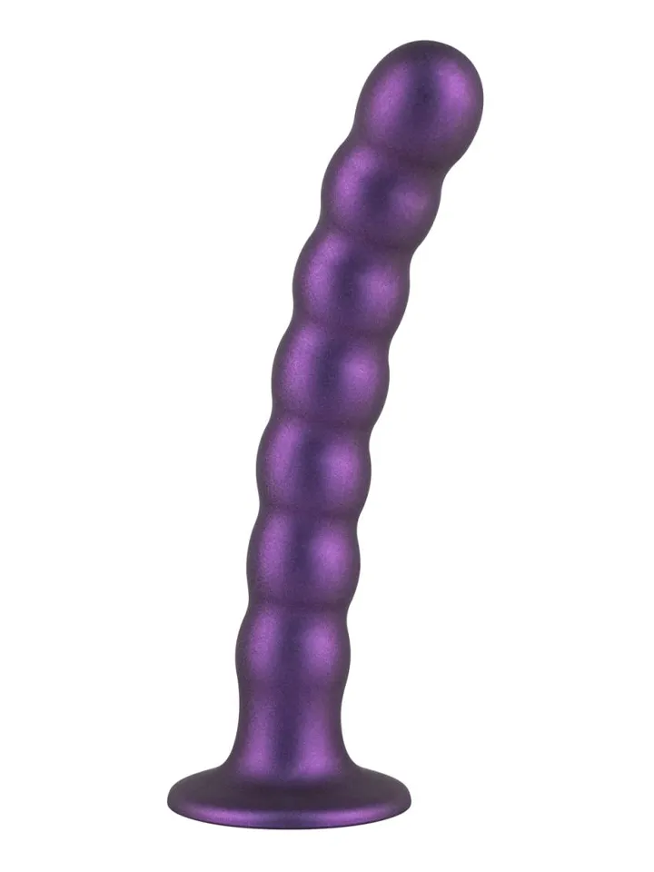 Pegging Dildo Metallic Purple 17 cm - Abstecken 1 [full]