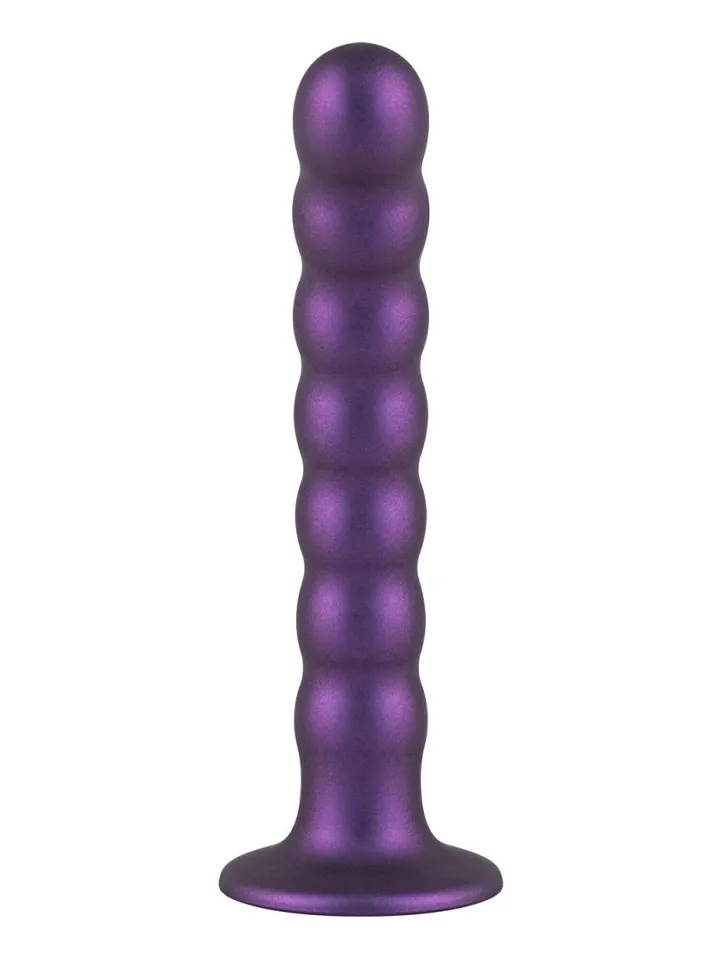 Pegging Dildo Metallic Purple 17 cm - Abstecken 2 [full]