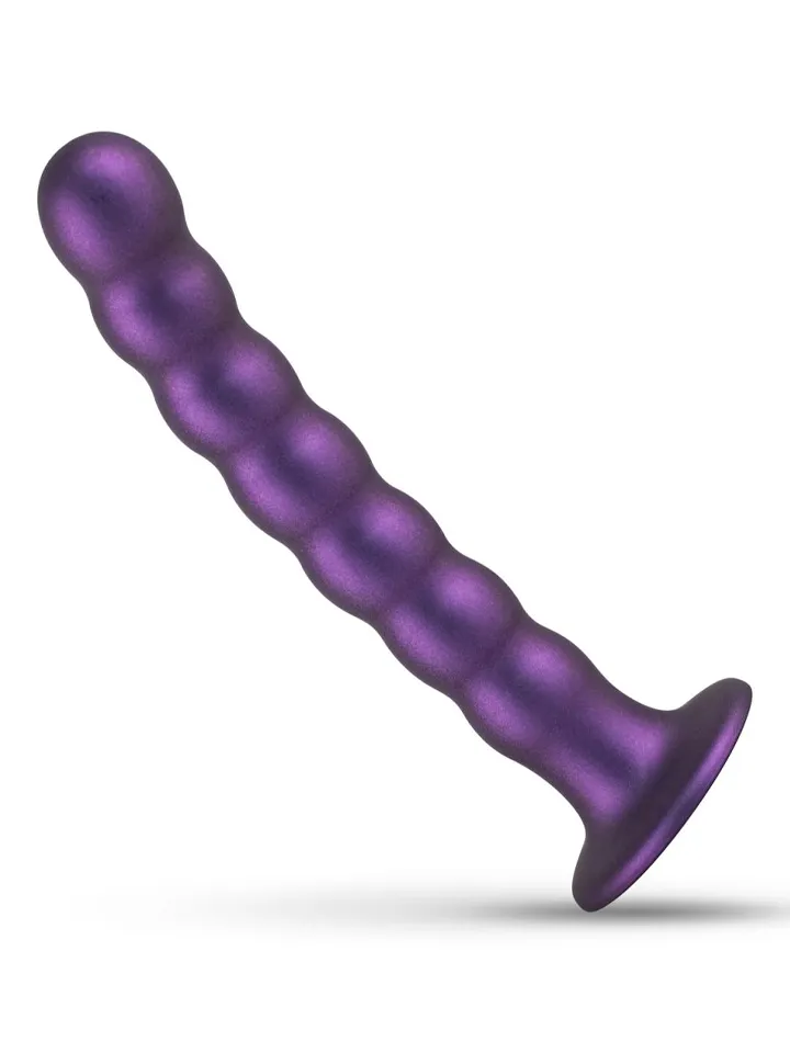 Pegging Dildo Metallic Purple 17 cm - Abstecken 3 [full]