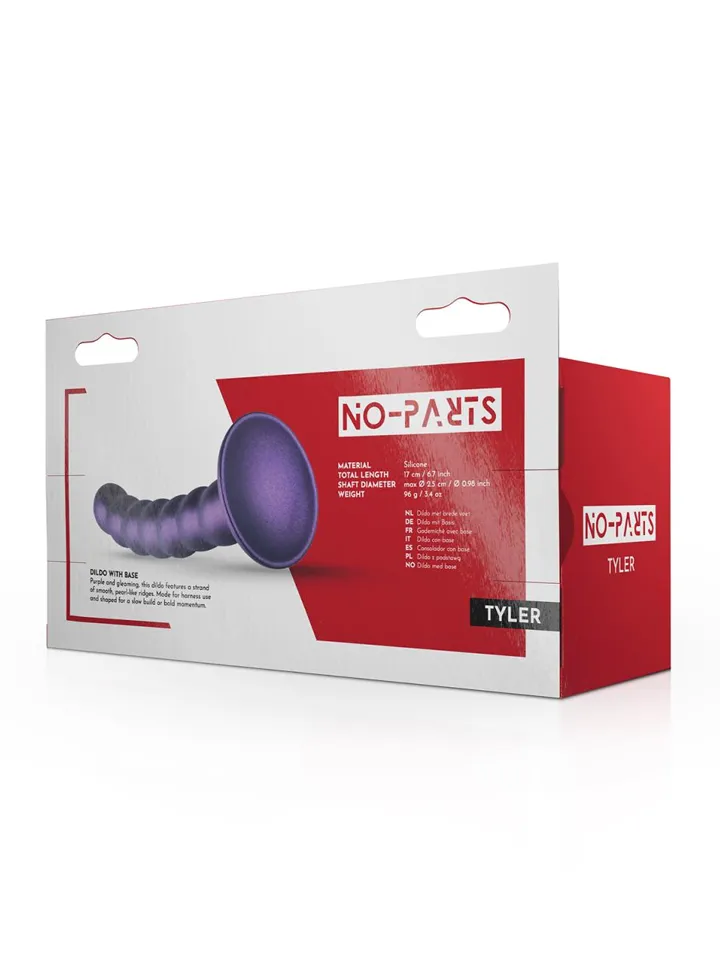 Pegging Dildo Metallic Purple 17 cm - Abstecken 5 [full]