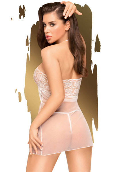 Penthouse All Yours Weiß - Babydoll-Dessous 2