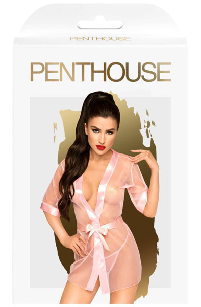Penthouse Midnight Mirage Pink - Bademantel 3