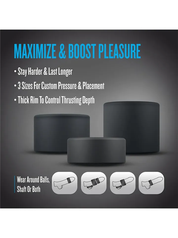 Performance Plus Accelerate Cockring Set - Cockring-Set 3 [full]