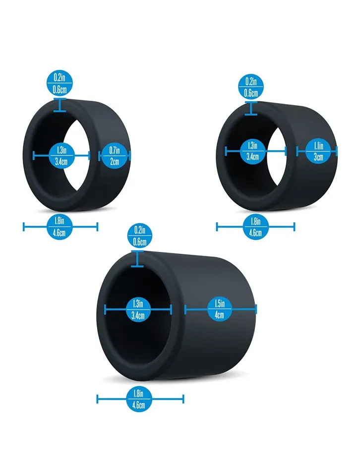Performance Plus Accelerate Cockring Set - Cockring-Set 6 [full]