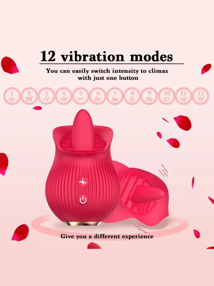 Petal Bliss Zungenleck-Vibrator - Klitoris-Vibrator 2 [full]