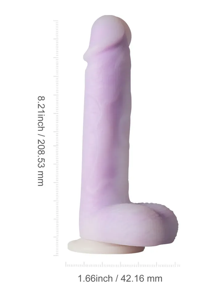 Phantom Realistic & Rotating Dildo 21 cm - Vibrierender Dildo 3 [full]