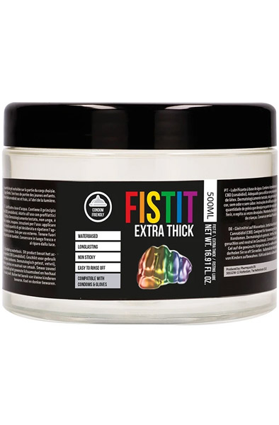 Pharmquests Fist It Extra Thick Rainbow 500 ml - Gleitmittel für Fisting / Analsex 2