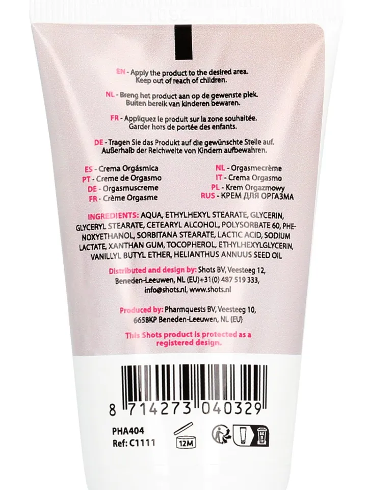Pharmquests Orgasm-Creme 50 ml - Luststeigerndes Gel 2 [full]
