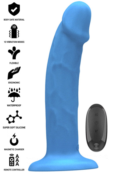 Phoebe – Realistischer Vibrator mit 10 Modi und Fernbedienung - Vibrierender Dildo 1