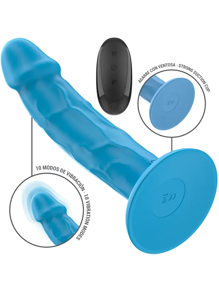 Phoebe – Realistischer Vibrator mit 10 Modi und Fernbedienung - Vibrierender Dildo 2
