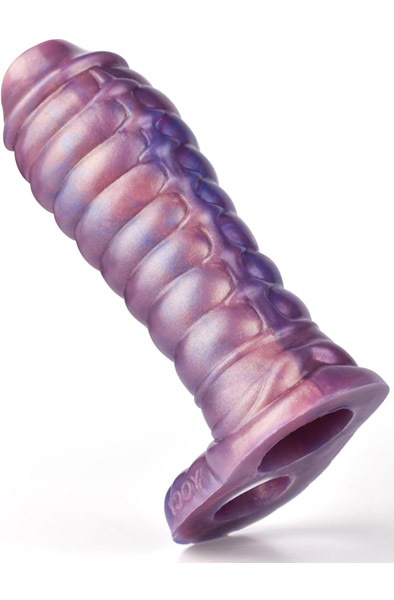 Pink Alien Fantasy Penis Sleeve 15,5 cm - Penisverlängerung/Penishülle 2