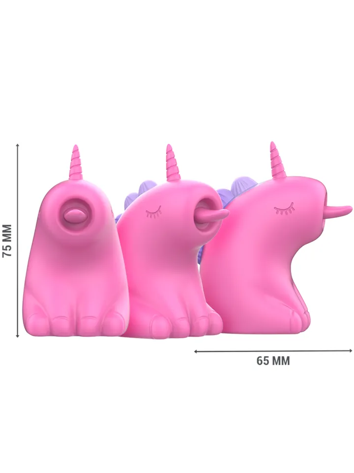 Pinkie Stimulator Unicorn Fucsia - Klitoris-Stimulator 3