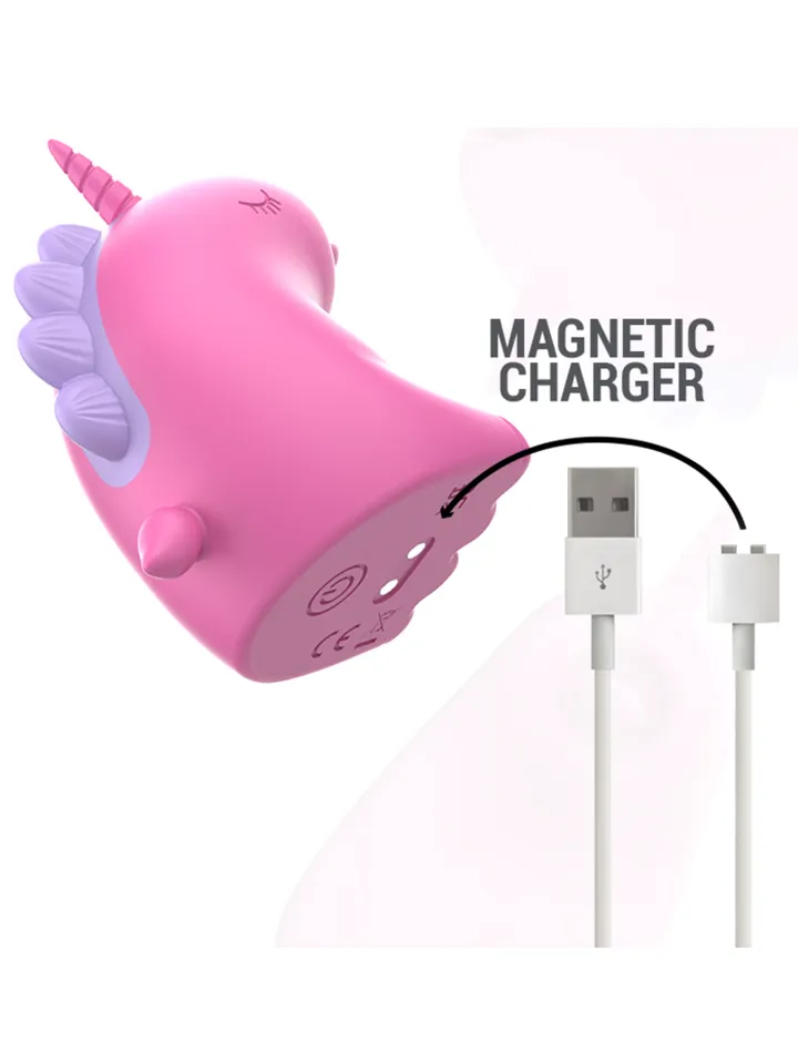 Pinkie Stimulator Unicorn Fucsia - Klitoris-Stimulator 4