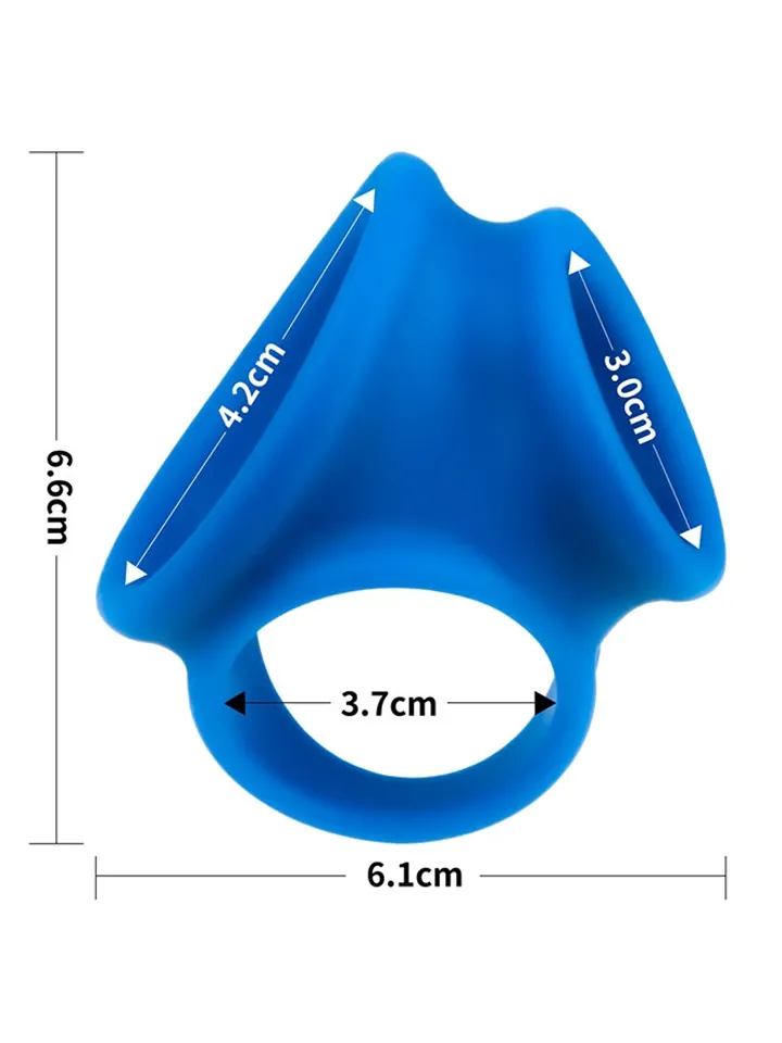 Pinnacle Pro Trio Grip Enhancer Penis Ring - Penis- und Hodensackringe 2 [full]