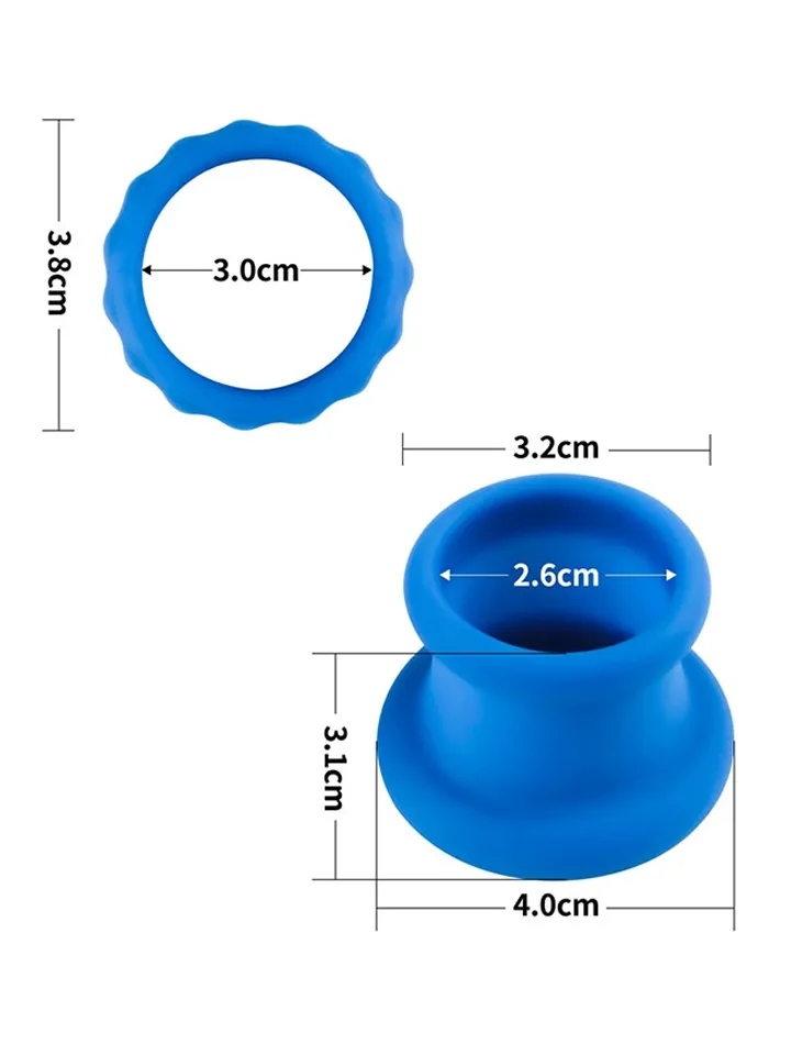 Pinnacle Pro Twin Flex Stretcher Double Penis Ring - Penis- und Hodensackringe 2 [full]