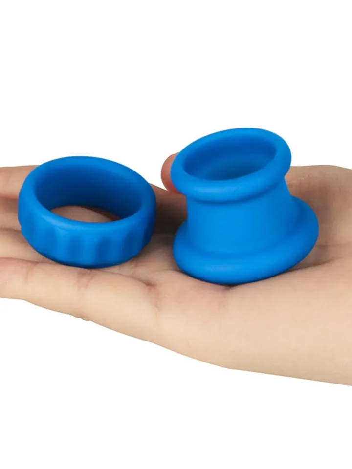 Pinnacle Pro Twin Flex Stretcher Double Penis Ring - Penis- und Hodensackringe 3 [full]