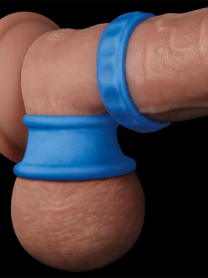 Pinnacle Pro Twin Flex Stretcher Double Penis Ring - Penis- und Hodensackringe 4 [full]