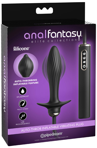 Pipedream Auto Throb Inflatable Plug - Aufblasbarer Analplug 3