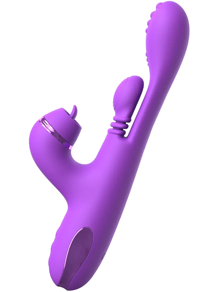 Pipedream Fantasy For Her Intimotion Pulse Pro - Rabbit-Vibrator mit rotierender Zunge 2